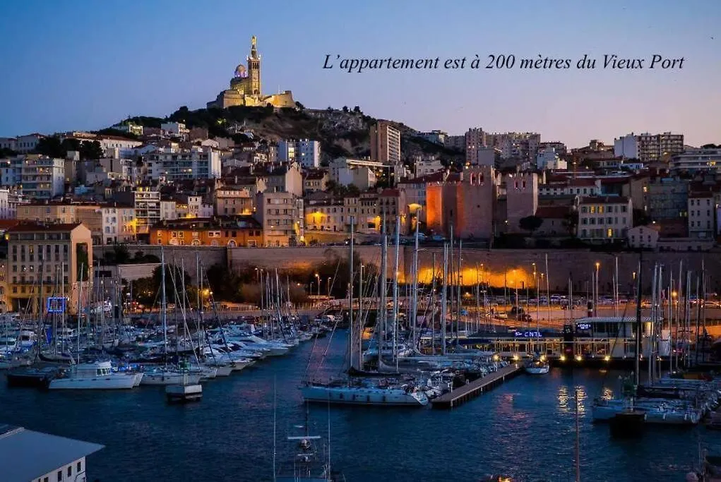 Apartmán Cosy T3 Proche Vieux Port Marseille